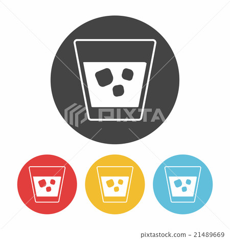 ice coffee icon 21489669