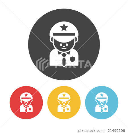 policeman icon 21490206