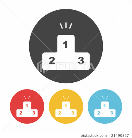 Podium icon 21490837
