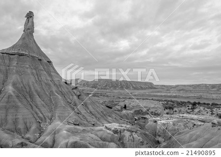 Cabezo de Casteldetierra in black and white Cabezo de Casteldetierra in black and white 21490895