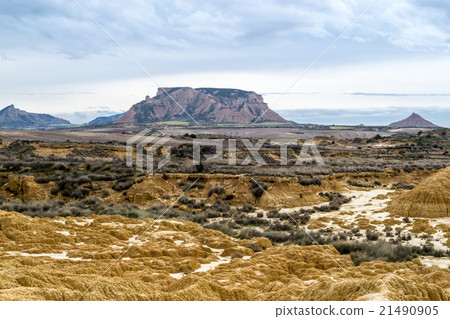 Plateau in Bardenas Reales Plateau in Bardenas Reales 21490905