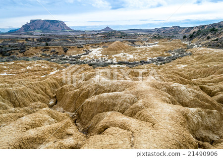 Erosion in white bardenas Erosion in white bardenas 21490906