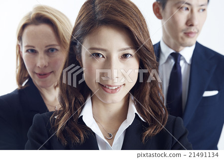 Business Person White Back Business Person White Back 21491134
