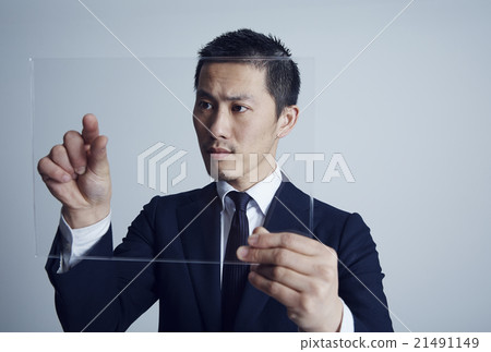 A man who operates a panel A man who operates a panel 21491149