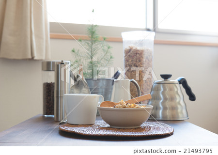 Breakfast preparation Breakfast preparation 21493795
