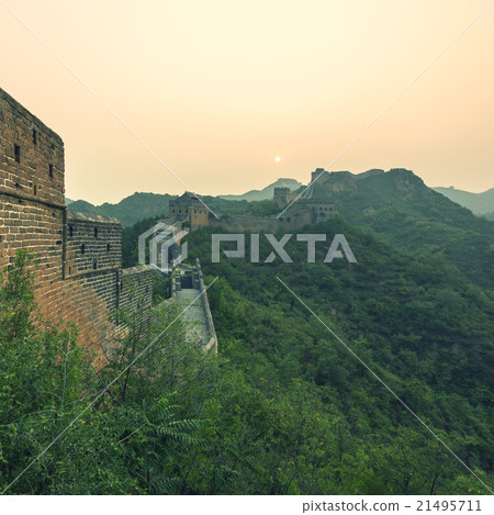 The majestic Great Wall, Beijing, China 21495711