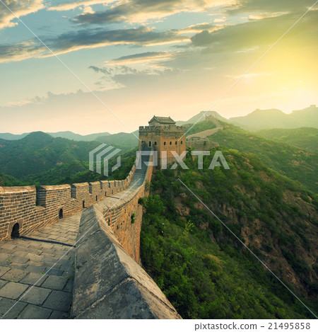 The majestic Great Wall, Beijing, China 21495858