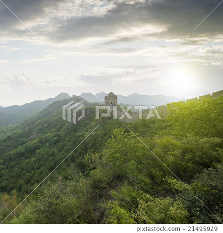 The majestic Great Wall, Beijing, China The majestic Great Wall, Beijing, China 21495929