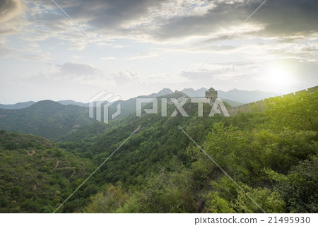 The majestic Great Wall, Beijing, China The majestic Great Wall, Beijing, China 21495930
