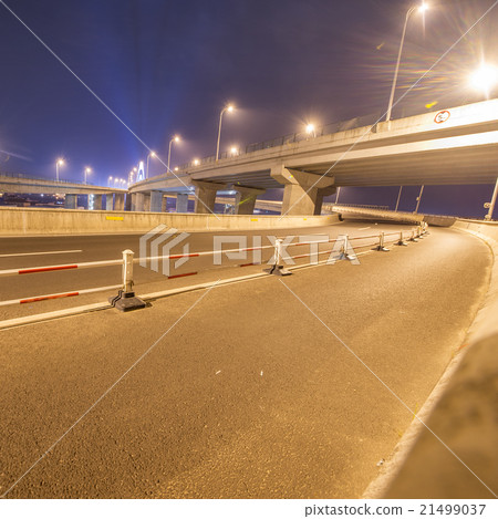 Night cable-stayed bridge. Night cable-stayed bridge. 21499037