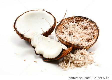 Coconut Isolated on white background Coconut Isolated on white background 21499716