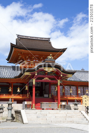Main shrine of Iwashimizu Hachimangu Shrine 21501078