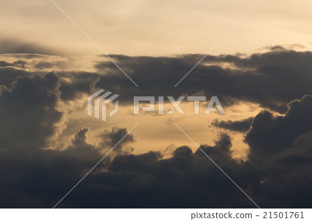 dramatic moody sunset sky 21501761