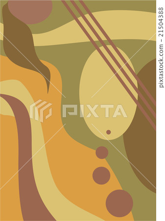 Abstract vector composition in brown colors 21504388