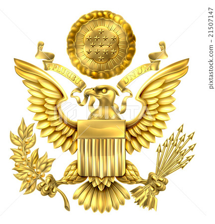 Gold Great Seal of the United States 21507147
