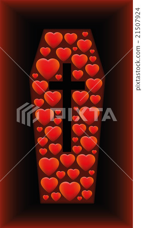 Coffin Hearts Buried Love Dead 21507924