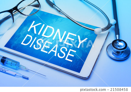 Kidney Disease word on tablet screen  21508458