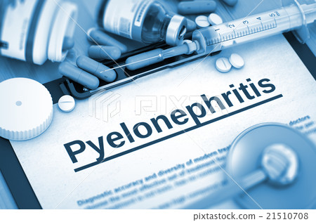Pyelonephritis Diagnosis. Medical Concept. 21510708