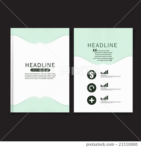 Business brochure flyer cover Business brochure flyer cover 21510800