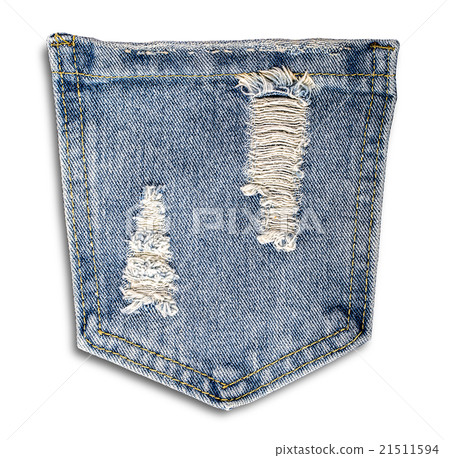 Blue jeans pocket. Blue jeans pocket. 21511594