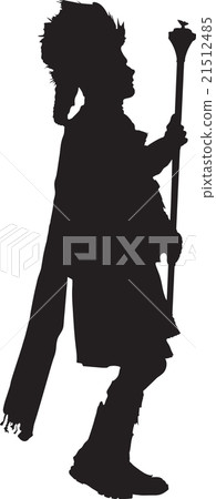 Pipe Band Leader Silhouette 21512485