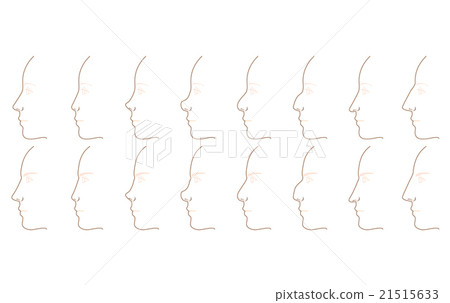 Profile of profile nose Profile of profile nose 21515633