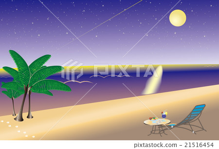 海灘月夜 海灘月夜 21516454