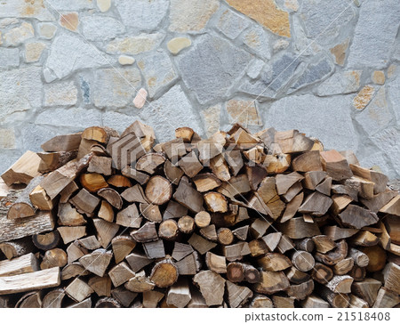 Heap of firewood Heap of firewood 21518408