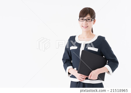 一個女人與一台平板電腦 一個女人與一台平板電腦 21518965