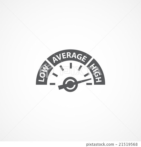 Rating meter icon Rating meter icon 21519568