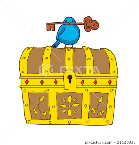 Treasure boxes and blue birds Treasure boxes and blue birds 21520033