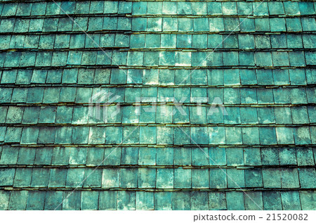 Retro Tiles rooftop for background Retro Tiles rooftop for background 21520082