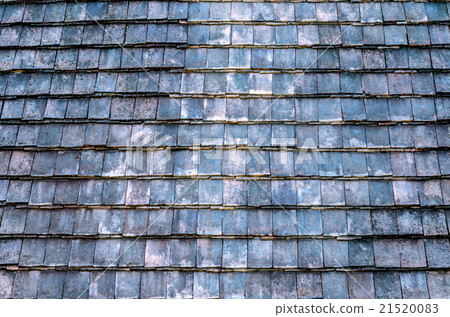 Retro Tiles rooftop for background Retro Tiles rooftop for background 21520083