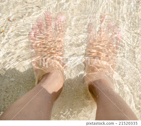 Feet sand sea and me Feet sand sea and me 21520335
