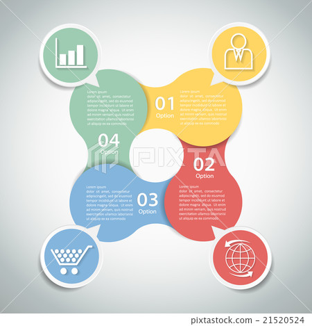 Abstract template Infographic.  21520524