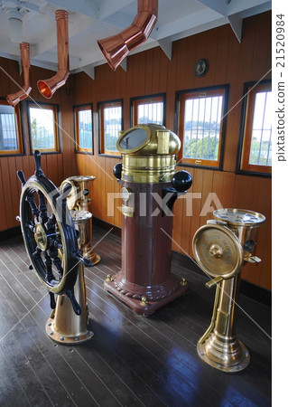 March Mikasa Park 07 Battleship Mikasa's steering room 21520984