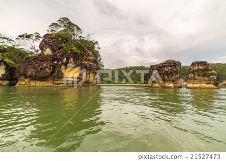Landscape of Bako National Park, Malaysian Borneo 21527473