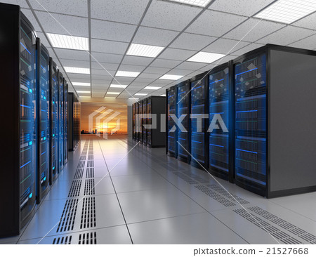 服務器室的圖像 21527668