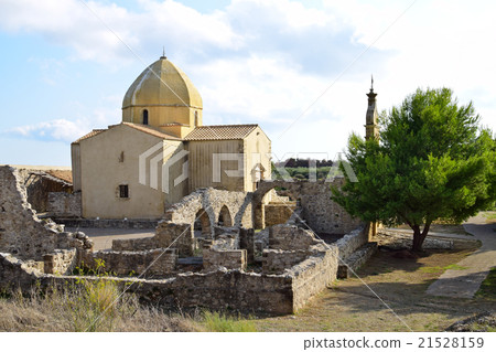 Church and monastery ruins in Zakynthos, Greece 21528159