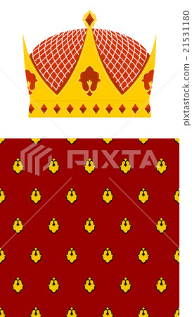 Set Crown and mantle. Royal Crown. 21531180