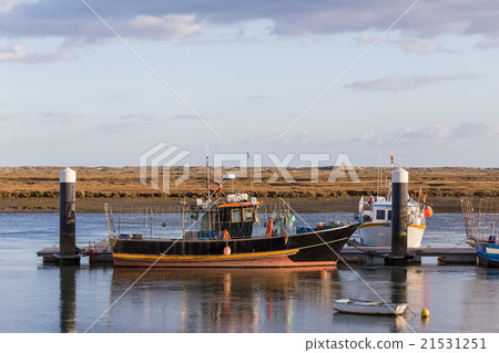 Fishing vessel to dock in Portugal. Fishing vessel to dock in Portugal. 21531251