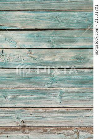Old blue cracked paint on wooden background Old blue cracked paint on wooden background 21531701