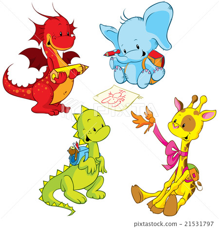 cartoon animals   21531797