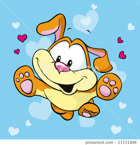 cute happy dog 21531806