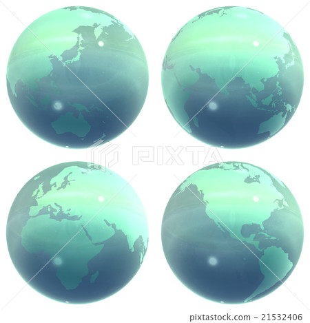 地球玻璃紋理綠色 地球玻璃紋理綠色 21532406
