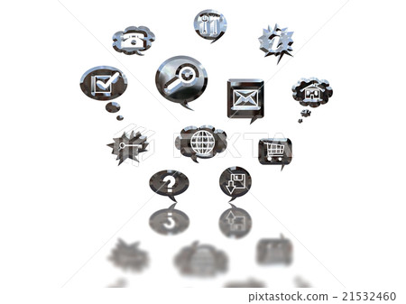 Graphic design of 3D icon Graphic design of 3D icon 21532460