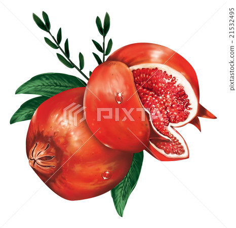 Pomegranates 21532495