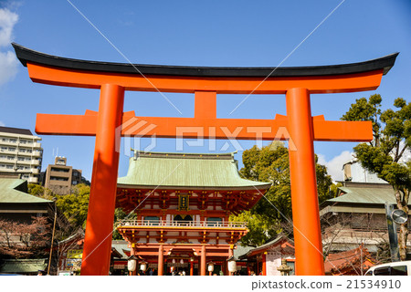 Ikuta Shrine Torii 21534910