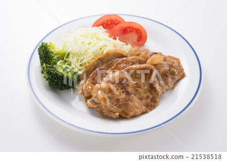 Ginger grilled pork 21538518