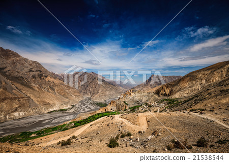 Dhankar Gompa. India. Spiti Valley 21538544
